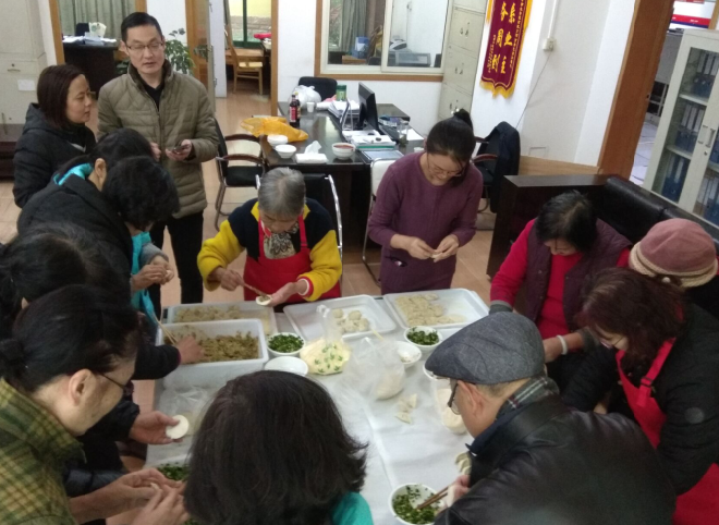 “開心包餃子,快樂過冬至”活動總結